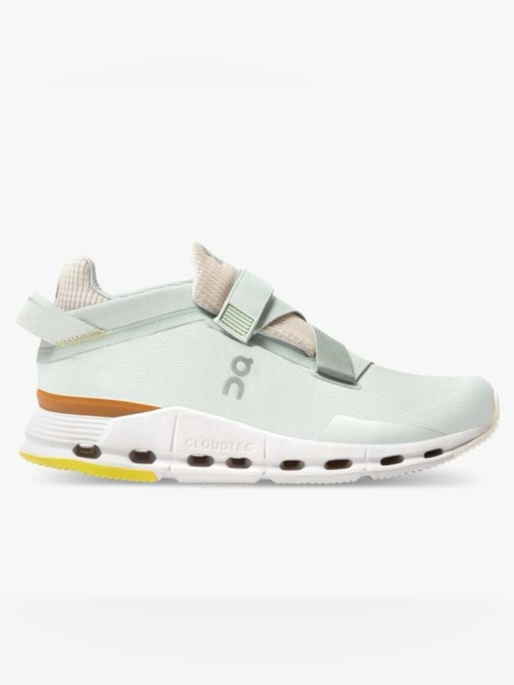 On Cloudnova Wrap Leaf Cumin Green Running Shoes 8.5